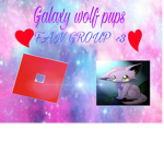 Galaxy Wolf Pup fan group