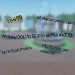 [❤Mini Update: Loops] Robominer's Rune Incremental icon