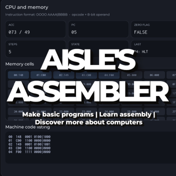 Aisle's Assembler 🖥️ 