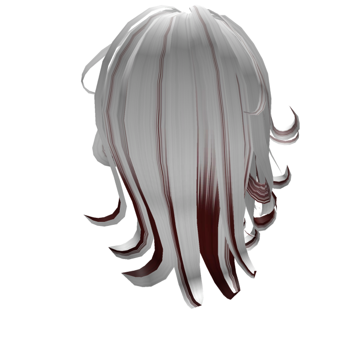 Gyaru Bouncy Layered Curls White&Red
