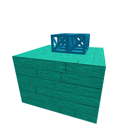 teal crate