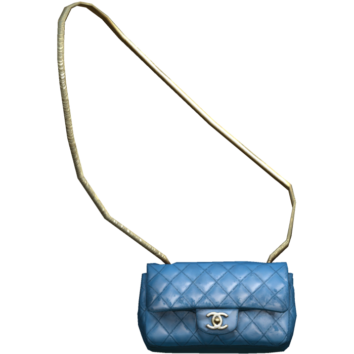 Blue  Chanel Purse