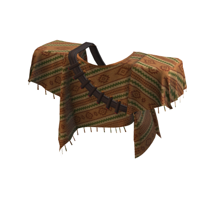 Vibrant Cowboy Poncho thumbnail