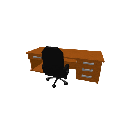 Chair with desk