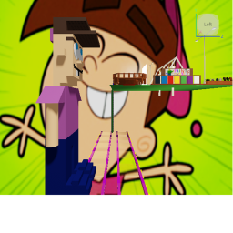 glass TIMMY TURNER