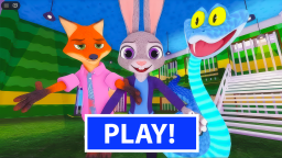 Ucieczka z więzienia ZOOTOPIA POLICE FAMILY! (Obby)