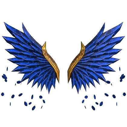 Blue and Gold Wings