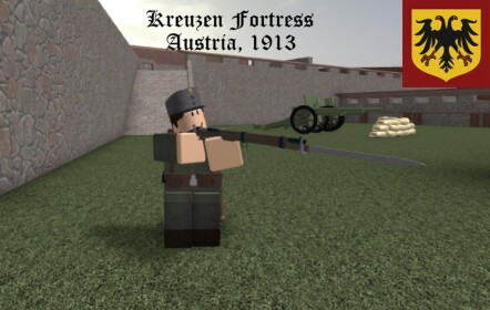 Kreuzen Fortress, Austria, 1913