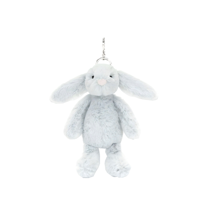Bashful Silver Bunny Charm