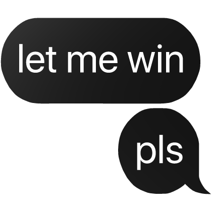 let me win pls text Roblox item