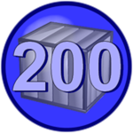 Silver crate 200