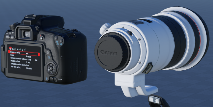 Canon EOS Rebel T6s DSLR w/ EF 300mm  preview 1