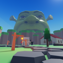 Complete the Obby to unleash Shrek!