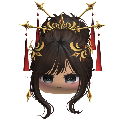 Elegant Traditional Empress Bun (Dark Brown)