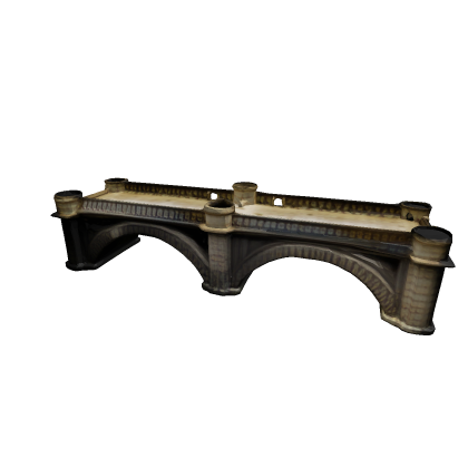 Stone bridge 3D.