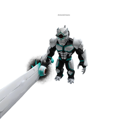 Armored Acaru Monster NPC | Rigged & Roblox Ready