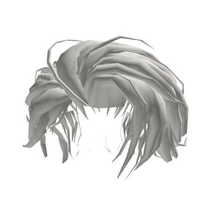 White Hair Swoop Roblox item