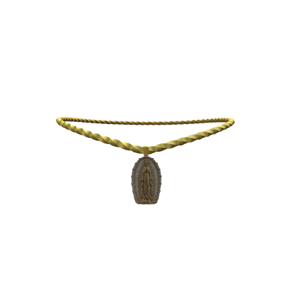 Gold Guadalupe Rope Chain 3.0