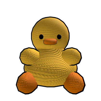 Duck Plushie Shoulder Pal (Left) Roblox item