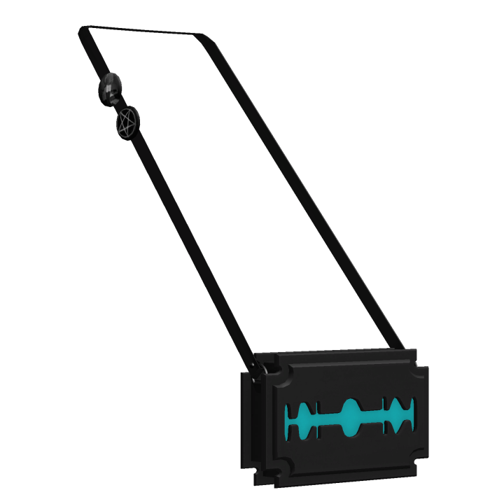 ‘’ (๑ — ‸ ҂)ゝcyan emo crossbody 𝓇𝓏𝓇 satchel