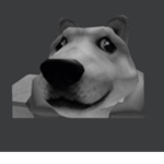 The dog.