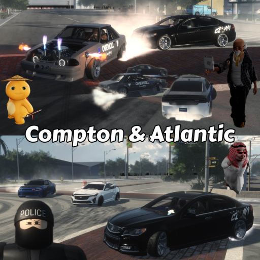 COMPTON & ATLANTIC (More Cars in description) official Roblox game thumbnail