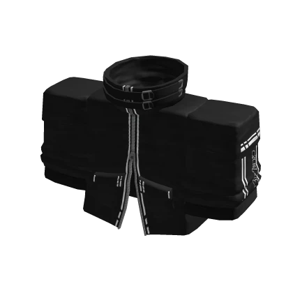 Black Bagless Large Collar Jacket [1.0] | Roblox Item - Rolimon's