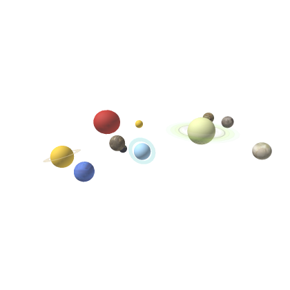 The planets...plus a little extra