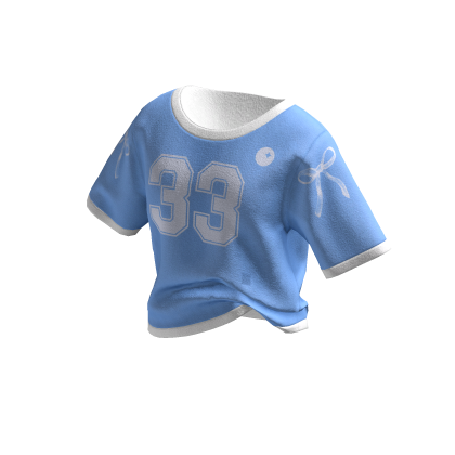 ✨ Y2K Summer Preppy Blue Tee Sport thumbnail