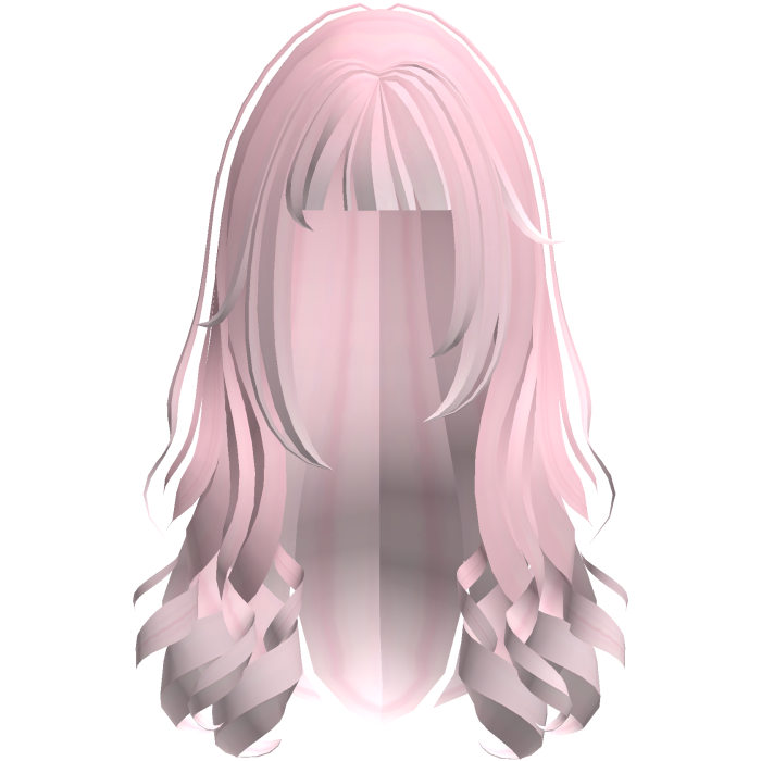 Light Pink Kawaii Layered Anime Fluffy Soft Layere