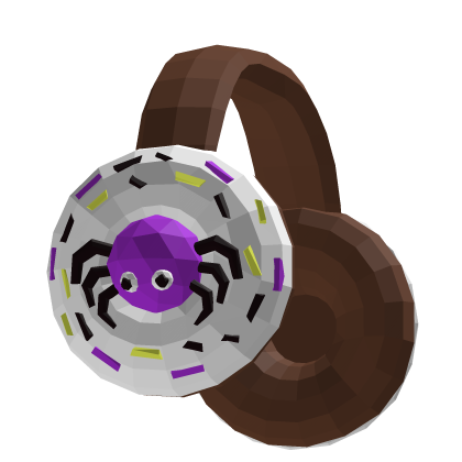 White Spider Donut Headphones