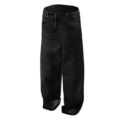 Black Baggy Jeans thumbnail