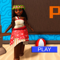 🌴🥥MOANA 2 SCHOOL BREAKOUT! (OBBY)📏🌺