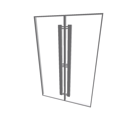 modern glass door