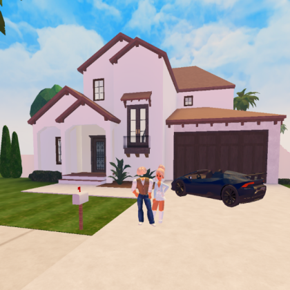 Portrait de Frenchesco et Ayesha - Bev Roblox decal