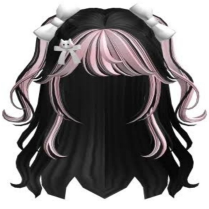 Cute girl hair Roblox decal