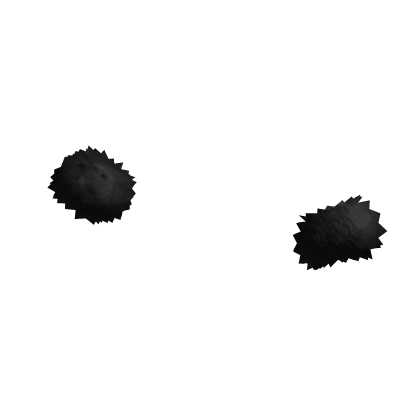 Black Fur Wrist Cuffs