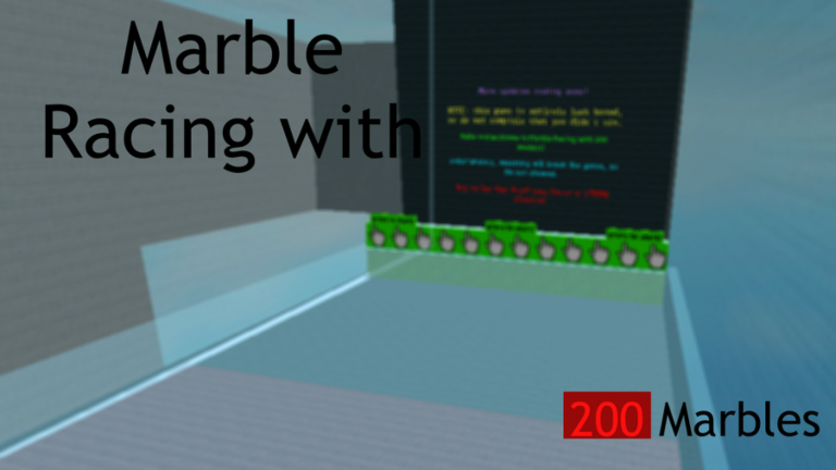 Marble Racing with 200 Marbles! screenshot 1