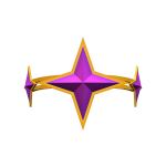 Gold Amethyst Crown