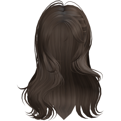 Lush Wispy Wavy Hair (Brown) Roblox item