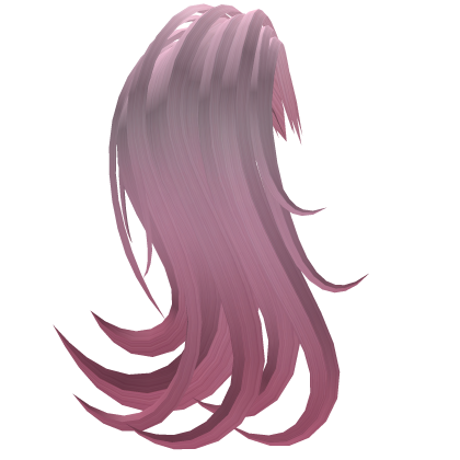 Pink Right Side Ponytail Extension Roblox item