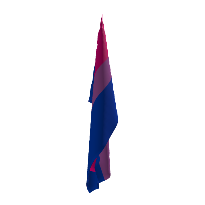Bi Flag Bandana [Front Pocket] 🩷💜💙