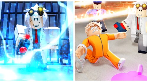 Escape Prison Lab Obby! (NEW)