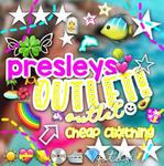 P•R•E•S•L•E•Y•S。。。 O。U。T。L。E。T