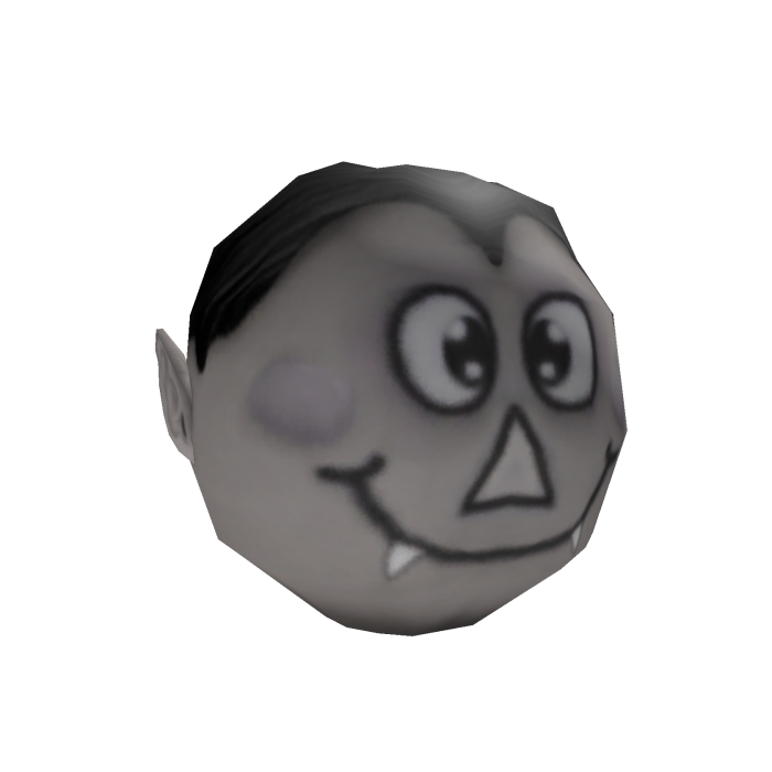 ⏰ Smiley Vampire Head