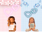 Pink and Blue Sisters!