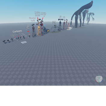 Quasi tutte le creature GMOD Trevor mai presenti in ROBLOX