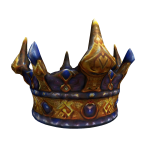 Gilded Sapphire Crown