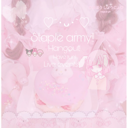 Staple army! Hangout