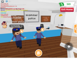 Scamming police of adopt me!